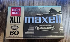 Maxell XLII 60 Audio Cassette Tapes