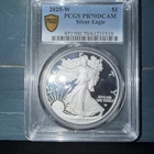 2025-W Proof $1 American Silver Eagle PCGS PR70DCAM