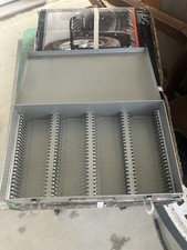 Vintage Metal 35mm Slide Or Coin Storage Box Carrying Case