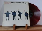 The Beatles Help! Red Vinyl Japan Odeon OP-7387 YEX168/169 Stereo EX Play Tested