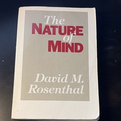 The Nature of Mind David M. Rosenthal Oxford Readings PB 1991 OUP Mind