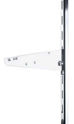 SSWBasics 10 inch Chrome Knife Bracket for Slotted Standard - 1 inch slots 2