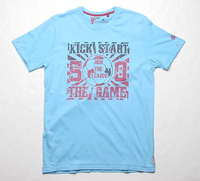 No Excess Kick Start Tee (XXL) Blue