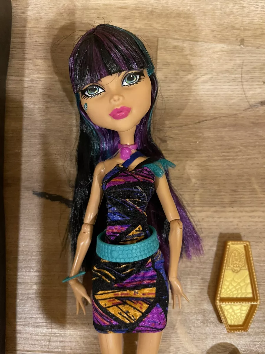 monster high creepateria cleo de nile with box RARE HTF