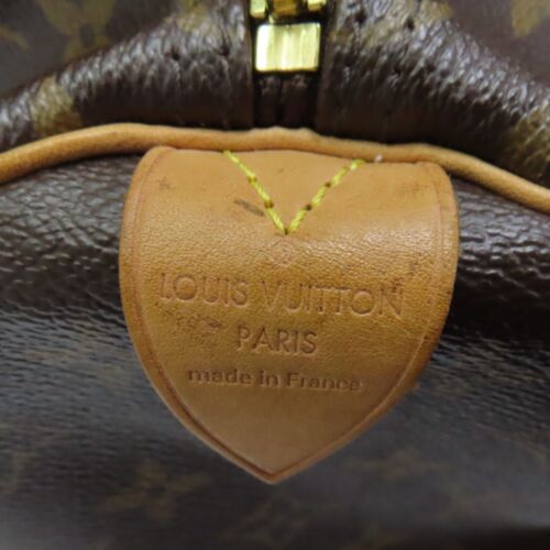 LOUIS VUITTON Speedy 35 Handbag Monogram Canvas Brown M41524 - Picture 6 of 22