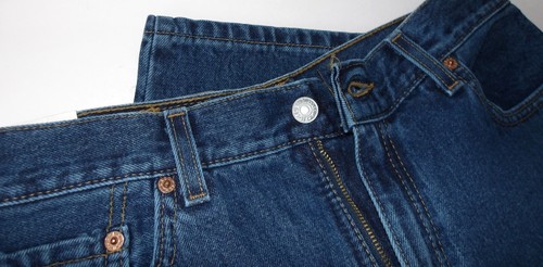 VTG 90s Levis 560 Loose Fit Straight Leg Womens Jeans Sz 12 Short 30x29 NEW w/Tg - Picture 6 of 9