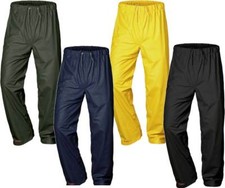 Regenhose leichte Regenschutzhose Regenbundhose gelb oliv marine schwarz