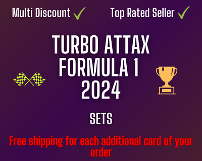 Topps Turbo Attax F1 24 - Formel 1 - Formula 1 2024 - komplette sets zum wählen