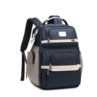 Tumi Alpha 3 Backpack Shoulder Bag Business Sports Nylon Navy NEW#
