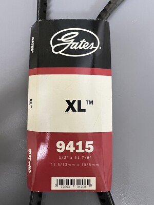 Gates 9415 XL High Capacity Automotive V-Belt cogged 1/2” X 41-7/8