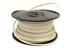 8 AWG 600V Stranded White Wire Type THHN Or THWN Gasoline Oil Resistant 20' FT