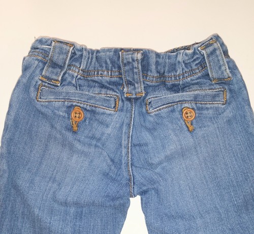 Vtg Y2K Old Navy Girls Bell Bottom Jeans Size 6 - Picture 7 of 14