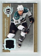 07-08 UD Upper Deck The Cup  Jonathan Cheechoo  /25  Jersey
