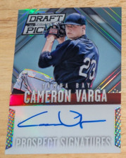 Cameron Varga Tampa Bay Rays 2014 Panini Prizm Draft Picks Rookie Auto #60