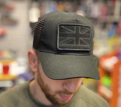 BattleBox UK Flag Patch Black Trucker 