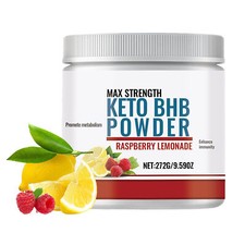 Keto BHB Powder - Raspberry Lemonade 9.59 Oz (272 g) Ketones Drink Hydration