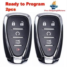 2 Replacement For 2016 2017 2018 2019 2020 2021 Chevy Camaro Key Fob Remote 5B