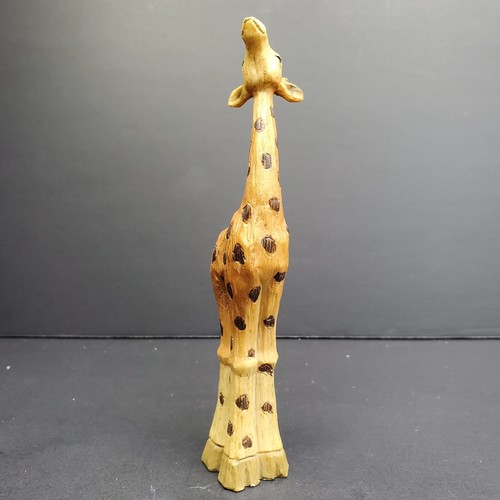 Giraffe Jugendliche Safari Textur Harz kleine Figur Statue afrikanisches Dekor - Bild 2 von 13