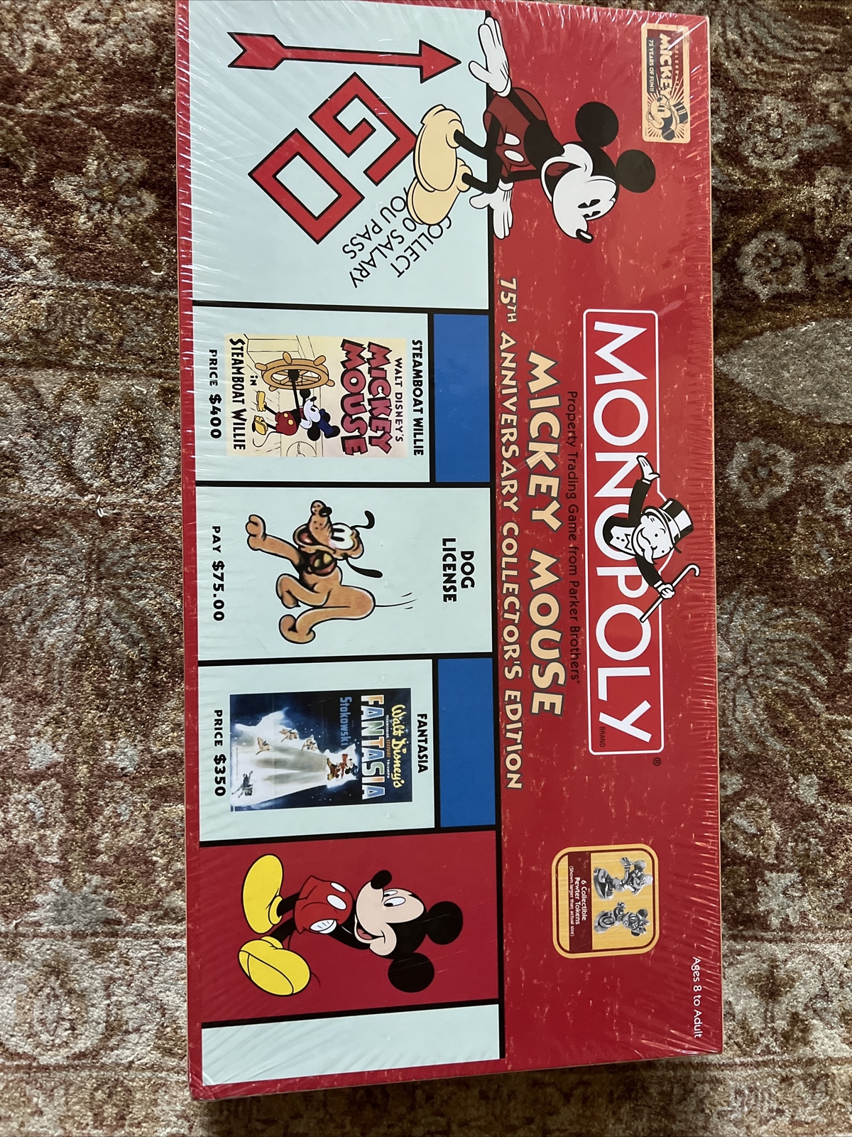 MONOPOLY Mickey Mouse 75th Anniversary Collector s Edition Board Game monopoly-mickey-mouse-75th-anniversary-collector-s-edition-board-game