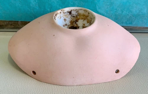 Antique Bisque Doll Shoulder Plate  - Unmarked