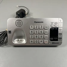 Panasonic KX-TGE270 S Link2Cell Bluetooth Cordless Phone Base With AC Adapter