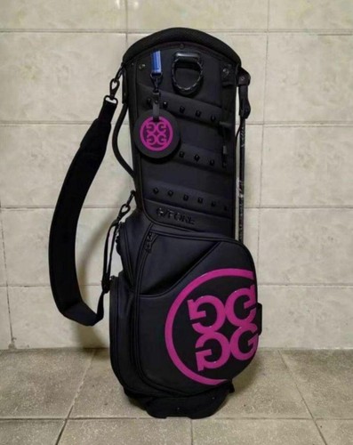 G/Fore Golfbag Ständer Schwarz Pink Neu - Bild 2 von 4