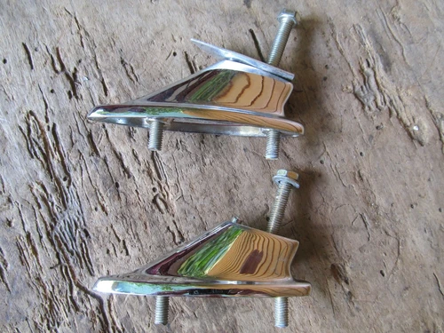 TEX Bullet Style MIRROR BASES MADE IN ENGLAND Ford Shelby AC Cobra Lotus