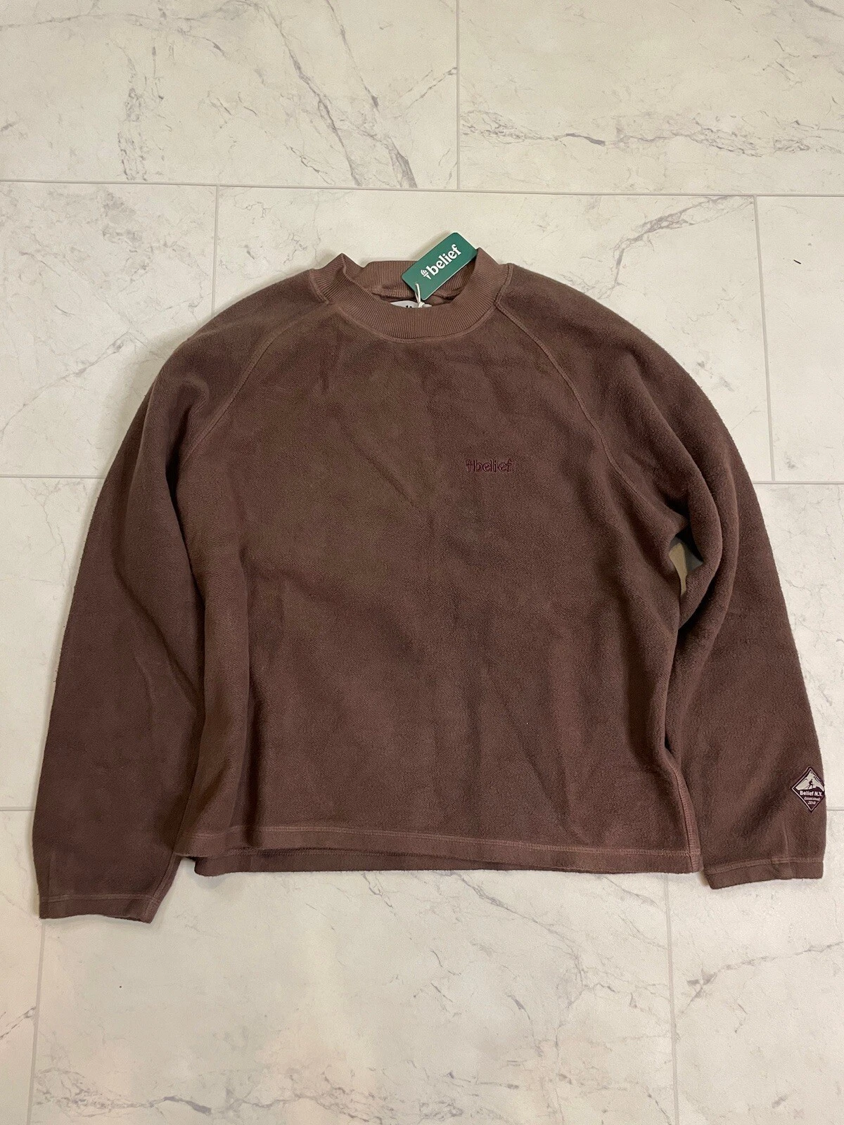 Belief NYC Reverse KITH Heather NOAH col rond SUPREME petite serviette coton