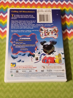 MICKEY MOUSE CLUBHOUSE - MICKEY SAVES SANTA - DVD - ANIMATED