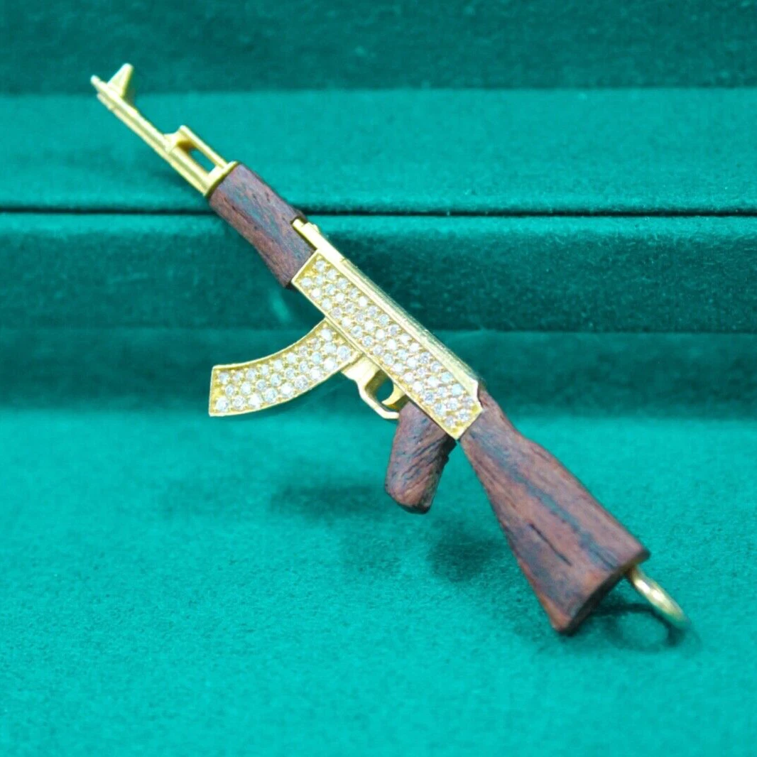 Ak 47 Gold And Diamonds