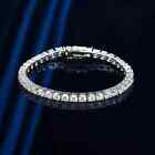 5 Ct Round Cut Lab Created Diamond Tennis Bracelet 14k White Gold Plated Silver