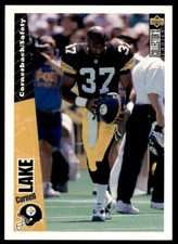 1996 Collector's Choice Carnell Lake Pittsburgh Steelers #131