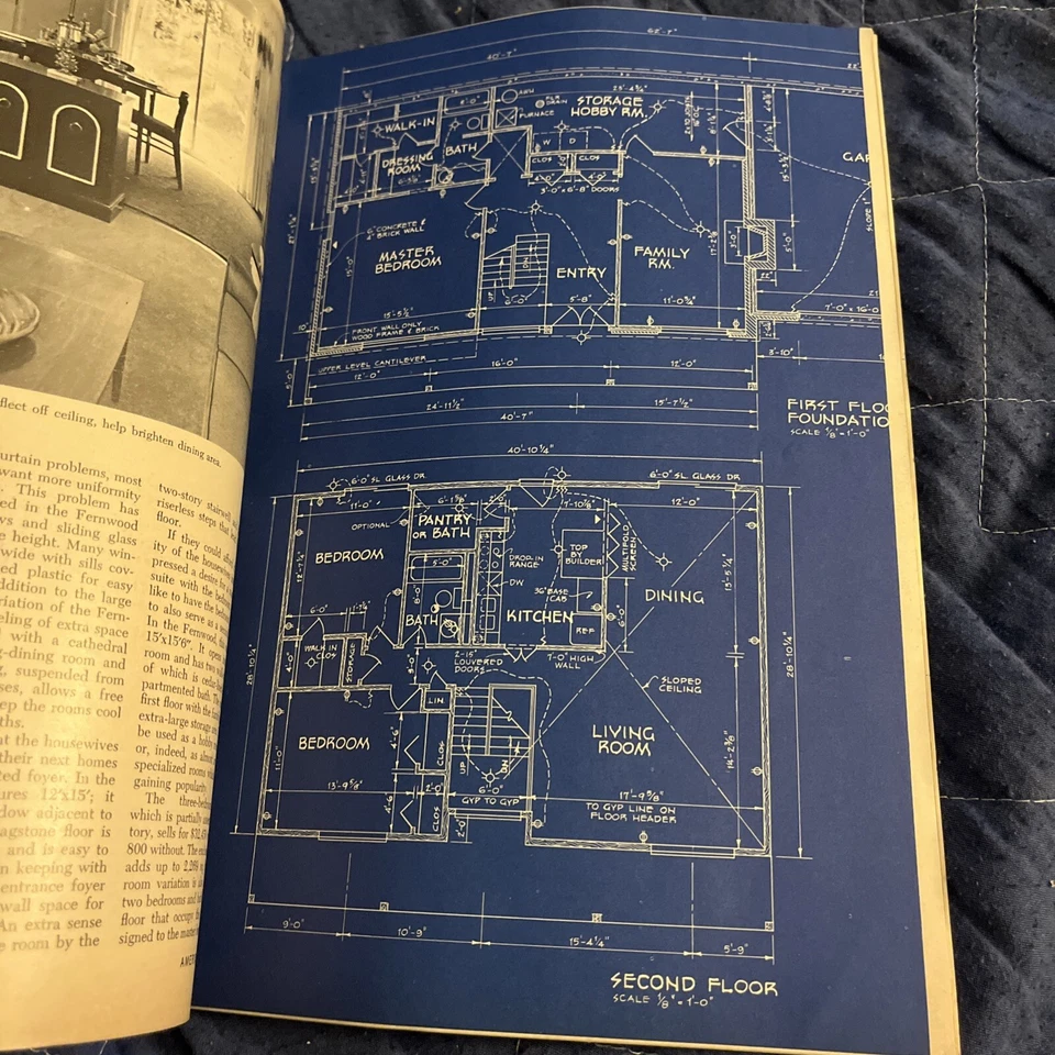 American Builder Magazine September 1967 Complete With Blueprints - Image 2 of 3