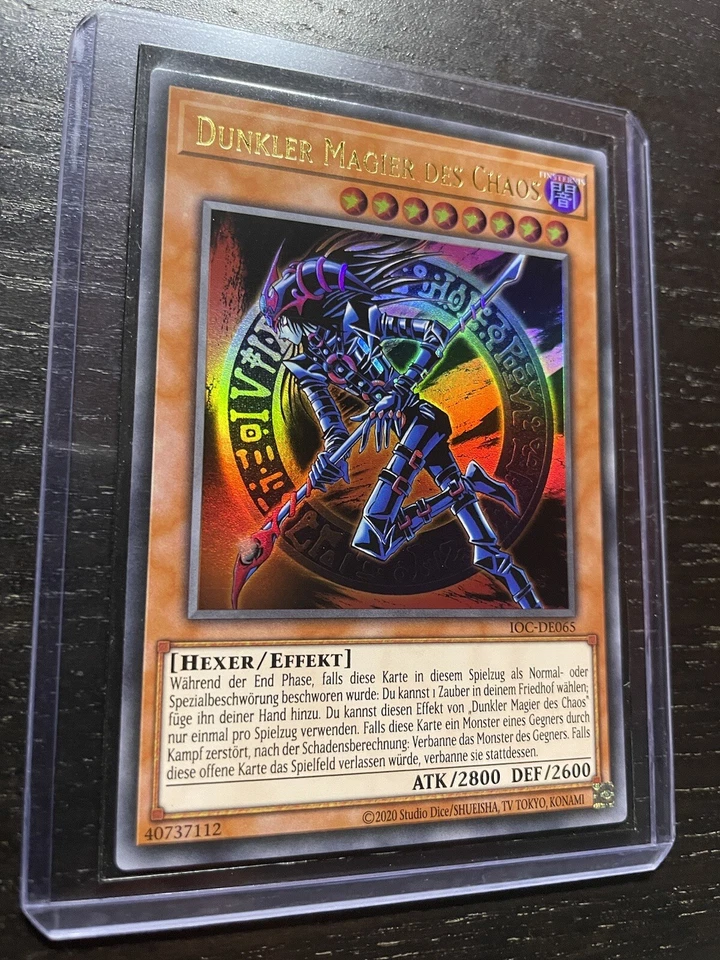 Yu-Gi-Oh! Dunkler Magier des Chaos IOC 25TH Anniversary Ultra Rare Near Mint - Bild 4 von 4