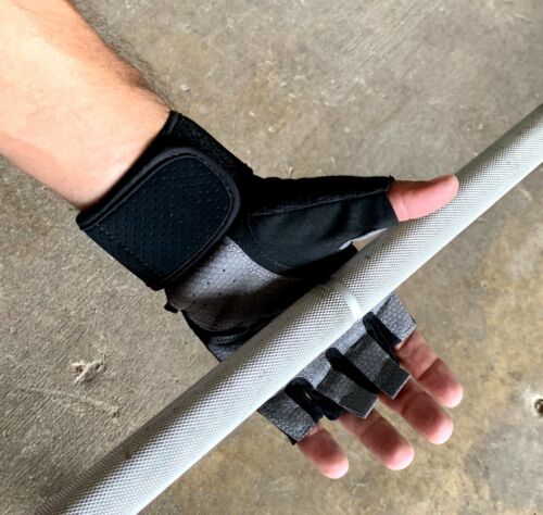 Guantes de gimnasio de alta resistencia para Crossfit WOD entrenamiento culturismo levantamiento de pesas potencia - Imagen 16 de 29