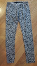 Girl Size 12 P.S. Aeropostale Black and White Leggings