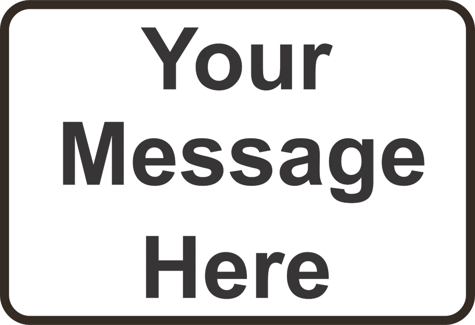 Nuevo Letrero Metal Aluminio Personalizado Personalizado con Texto Personalizado 8" x 12" Tamaño Foto 3 de 4