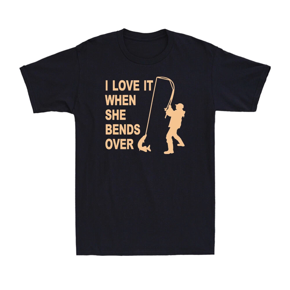 I Love It When She Bends Over Funny Fishing Fishermen Gift Men's T-shirt Black
Opens in a new window