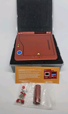 Nintendo Game Boy Advance SP Pokedex Shell And Custom Box UK