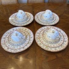 Set Of 20 Wedgwood Bianca Williamsburg  Mark (4 Servings ) Dinnerware R4499