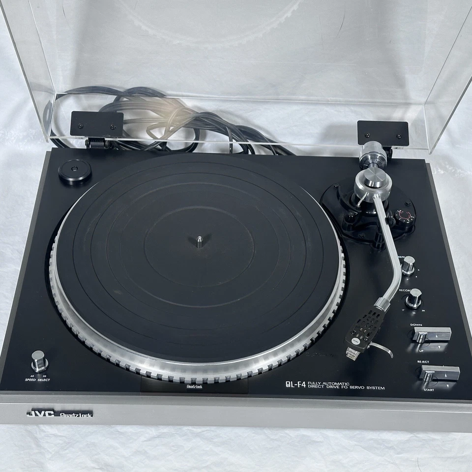 JVC QL-F4 Quartz Fully Automatic Direct Drive Turntable Empire 2000 E / iii - Image 3 of 4