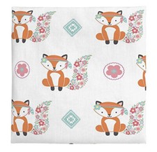 NoJo Aztec Fox Fitted Crib Sheet