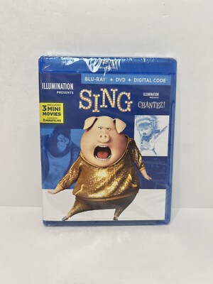 Sing Blu-Ray  - Brand New Sealed - Region A