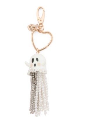 Betsey Johnson Ghost Purse Charm Keychain Viral Halloween Glow N
