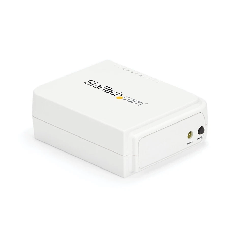 StarTech PM1115UW 1 Port USB Wireless N Network Print Server with 10/100 Mbps - Image 3 of 4