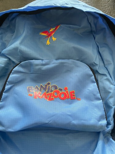 Banjo Kazooie Foldable Backpack Bag Loot Crate Gaming N64 Rare Microsoft - Picture 6 of 6