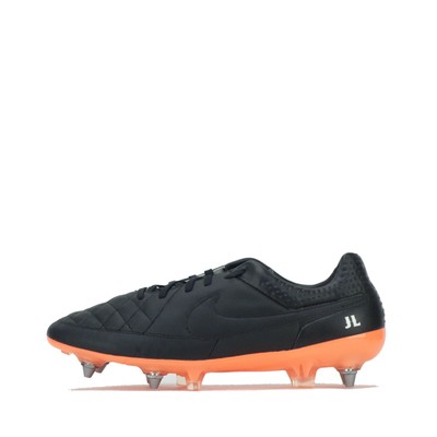 Nike ID Tiempo Legacy Men's Soft Ground Football Boots Black UK 8 | eBay