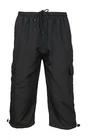 Men's 3/4 Mesh Shorts – Lined Jogger Trousers with Cargo Pockets for Gym & Sport