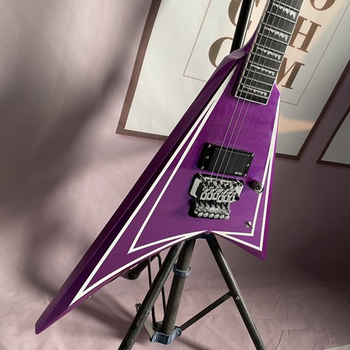 Newly Solid Purple Alexi Laiho Electric Guitar 6 String 1 EMG Pickups