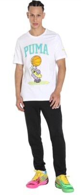 PUMA - Puma × Rick and Morty LaMelo MB shirts Puma LaMelo X Rick and Morty — Reggie Blanchard